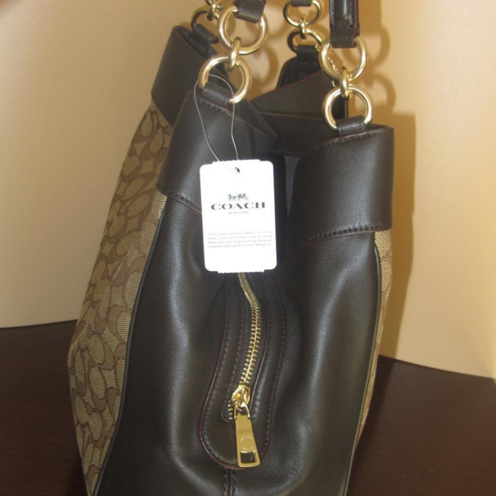 Coach Lexy F27579 Signature Jacquard shoulder bag - Picture 4 of 8